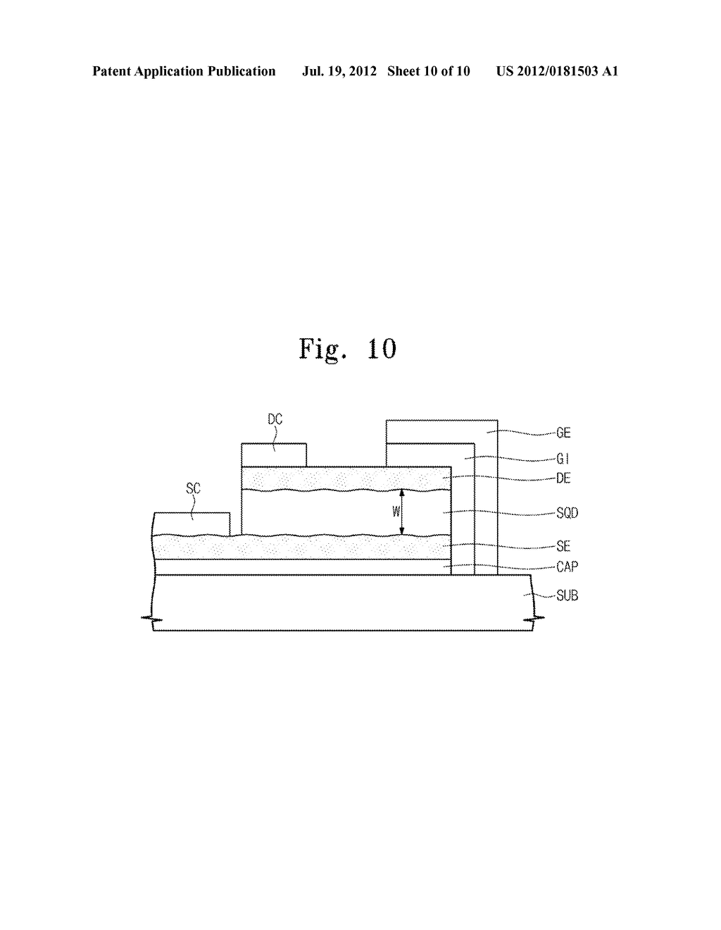 Method of Fabricating Silicon Quantum Dot Layer and Device Manufactured     Using the Same - diagram, schematic, and image 11