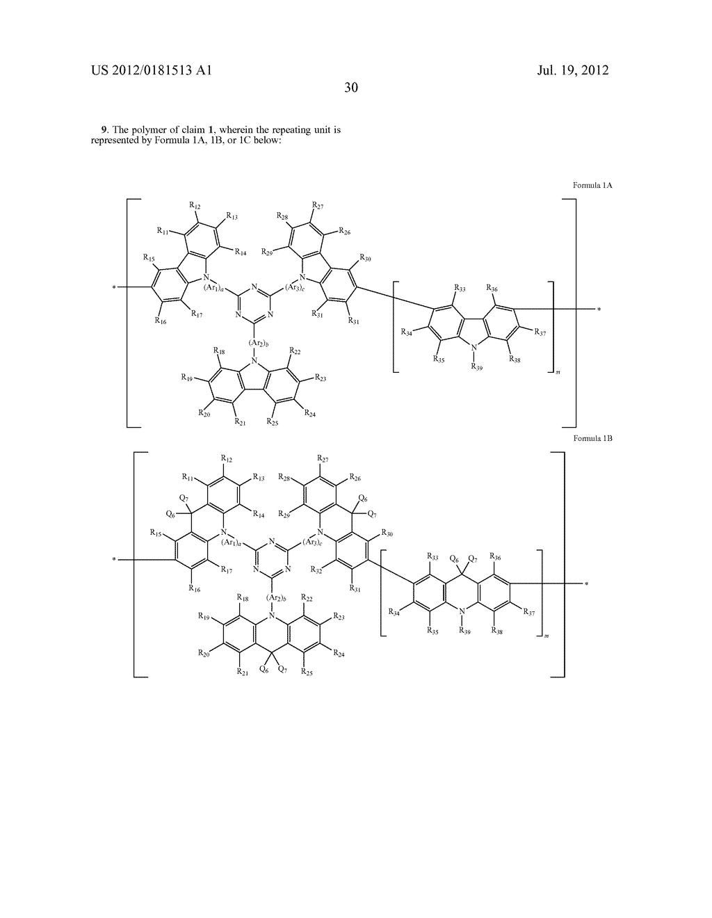 POLYMER AND ORGANIC LIGHT-EMITTING DEVICE COMPRISING THE SAME - diagram, schematic, and image 37