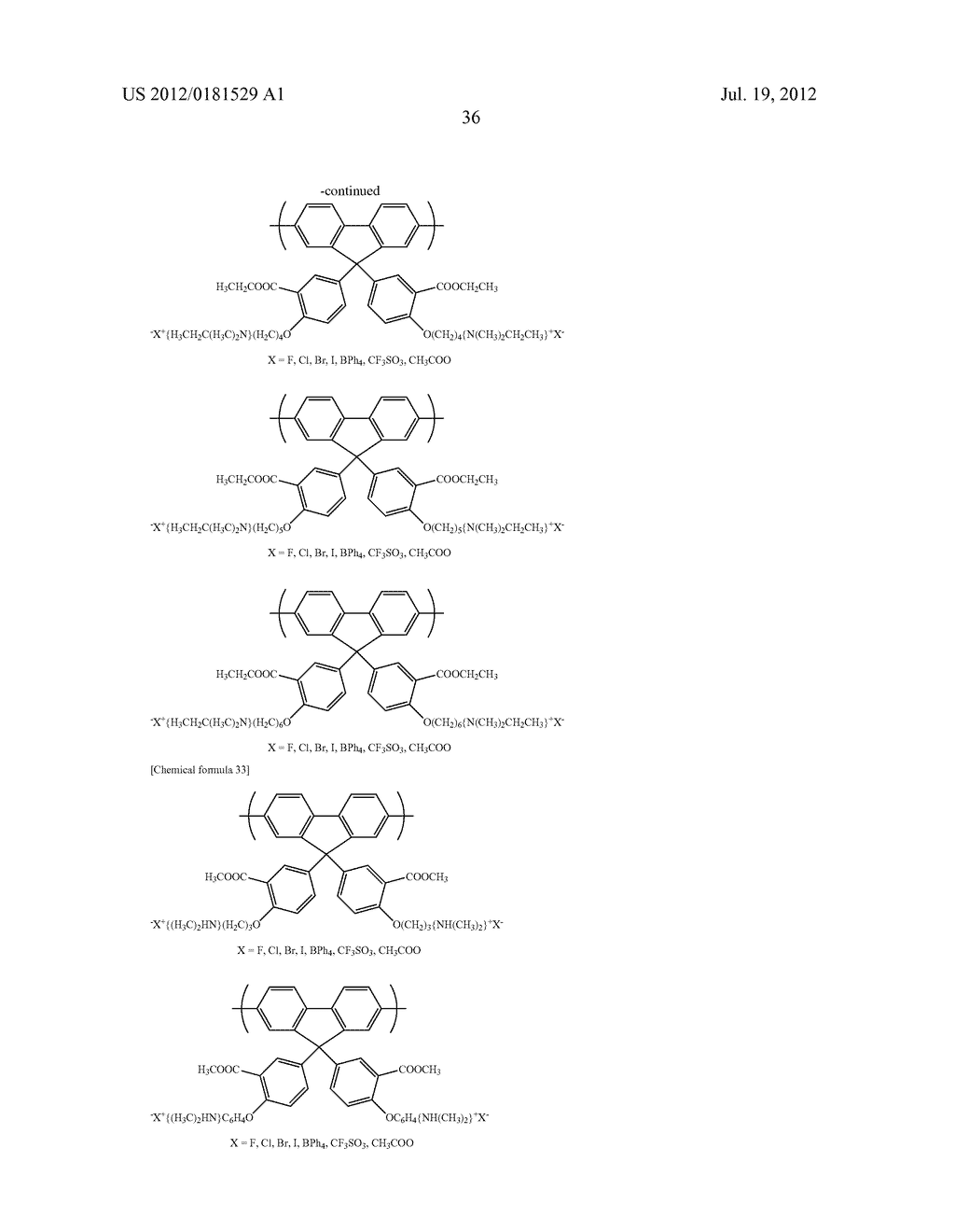 LAYERED STRUCTURE, POLYMER, ELECTROLUMINESCENT DEVICE, AND PHOTOELECTRIC     CONVERSION DEVICE - diagram, schematic, and image 37