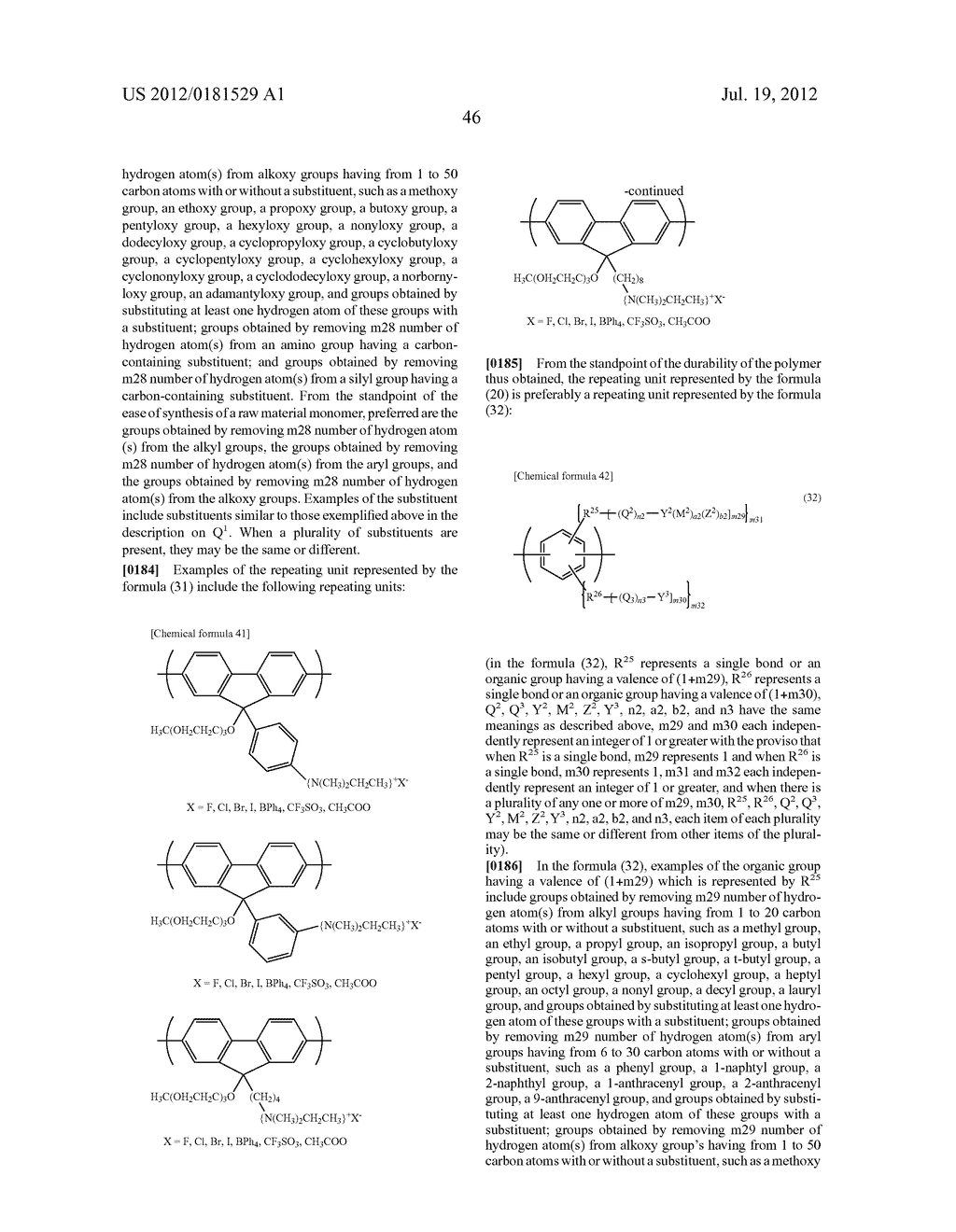 LAYERED STRUCTURE, POLYMER, ELECTROLUMINESCENT DEVICE, AND PHOTOELECTRIC     CONVERSION DEVICE - diagram, schematic, and image 47