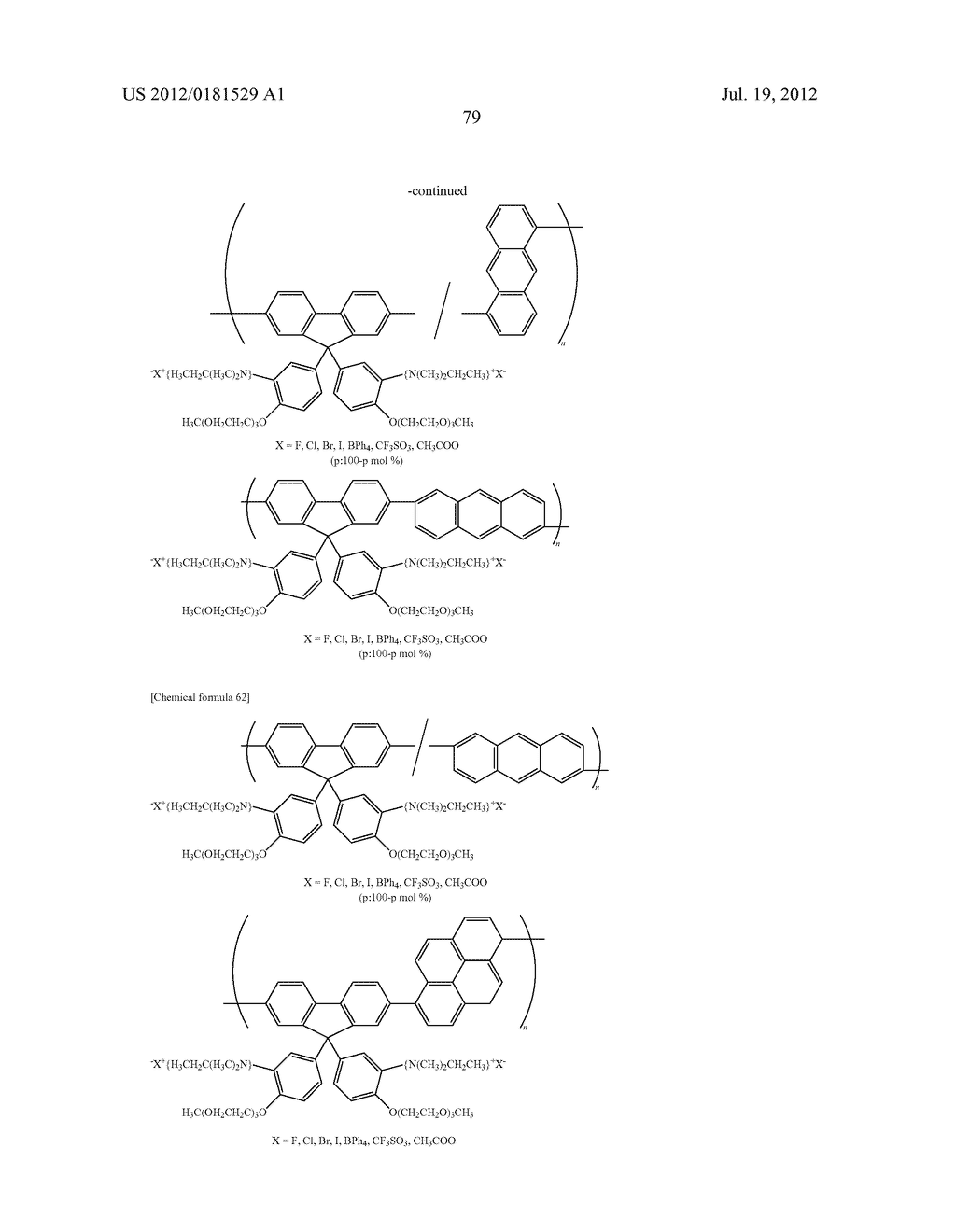 LAYERED STRUCTURE, POLYMER, ELECTROLUMINESCENT DEVICE, AND PHOTOELECTRIC     CONVERSION DEVICE - diagram, schematic, and image 80