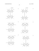 MATERIAL FOR ORGANIC ELECTRONICS, ORGANIC ELECTRONIC ELEMENT, ORGANIC     ELECTROLUMINESCENT ELEMENT, DISPLAY ELEMENT USING ORGANIC     ELECTROLUMINESCENT ELEMENT, ILLUMINATING DEVICE, AND DISPLAY DEVICE diagram and image