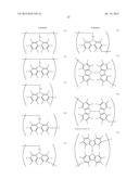 MATERIAL FOR ORGANIC ELECTRONICS, ORGANIC ELECTRONIC ELEMENT, ORGANIC     ELECTROLUMINESCENT ELEMENT, DISPLAY ELEMENT USING ORGANIC     ELECTROLUMINESCENT ELEMENT, ILLUMINATING DEVICE, AND DISPLAY DEVICE diagram and image