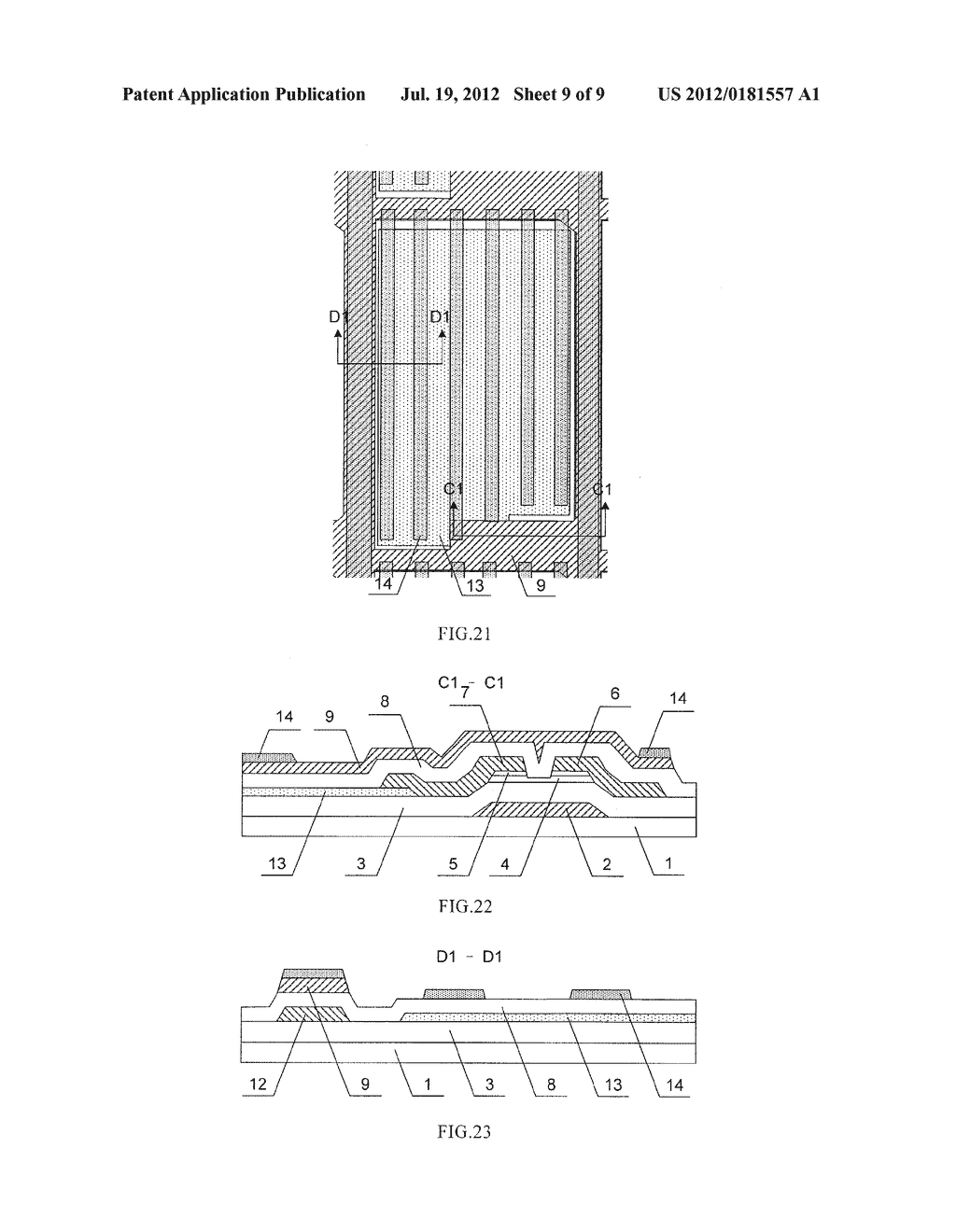 ARRAY SUBSTRATE AND METHOD FOR MANUFACTURING THE SAME - diagram, schematic, and image 10