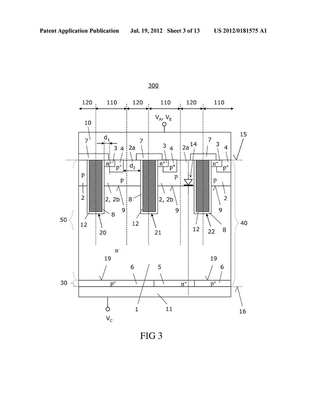 Semiconductor Device and a Reverse Conducting IGBT - diagram, schematic, and image 04