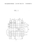 SEMICONDUCTOR DEVICES HAVING ASYMMETRIC DOPED REGIONS AND METHODS OF     FABRICATING THE SAME diagram and image