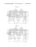 SEMICONDUCTOR DEVICES HAVING ASYMMETRIC DOPED REGIONS AND METHODS OF     FABRICATING THE SAME diagram and image