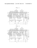 SEMICONDUCTOR DEVICES HAVING ASYMMETRIC DOPED REGIONS AND METHODS OF     FABRICATING THE SAME diagram and image