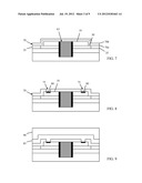 COMPACT THERMALLY CONTROLLED THIN FILM RESISTORS UTILIZING SUBSTRATE     CONTACTS AND METHODS OF MANUFACTURE diagram and image