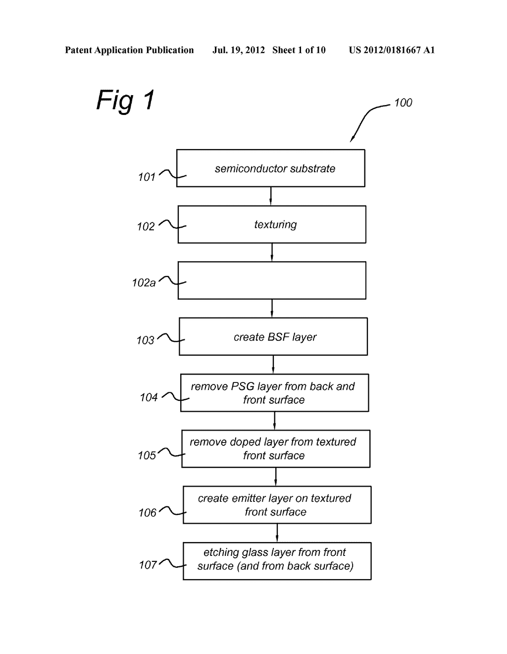 SOLAR CELL AND METHOD FOR MANUFACTURING SUCH A SOLAR CELL - diagram, schematic, and image 02