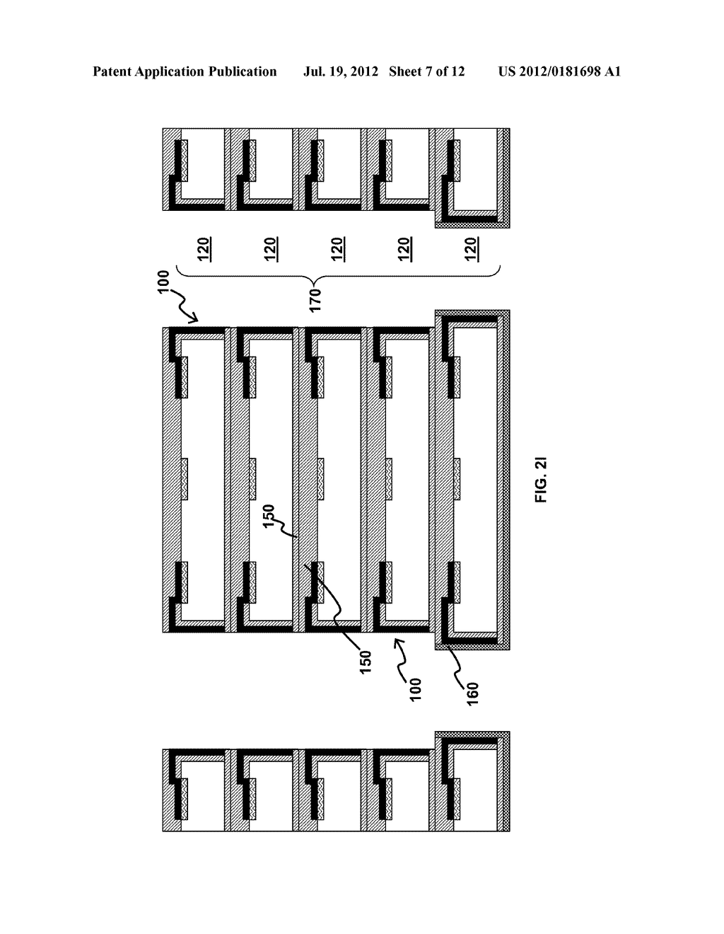 FORMING THROUGH-SILICON-VIAS FOR MULTI-WAFER INTEGRATED CIRCUITS - diagram, schematic, and image 08