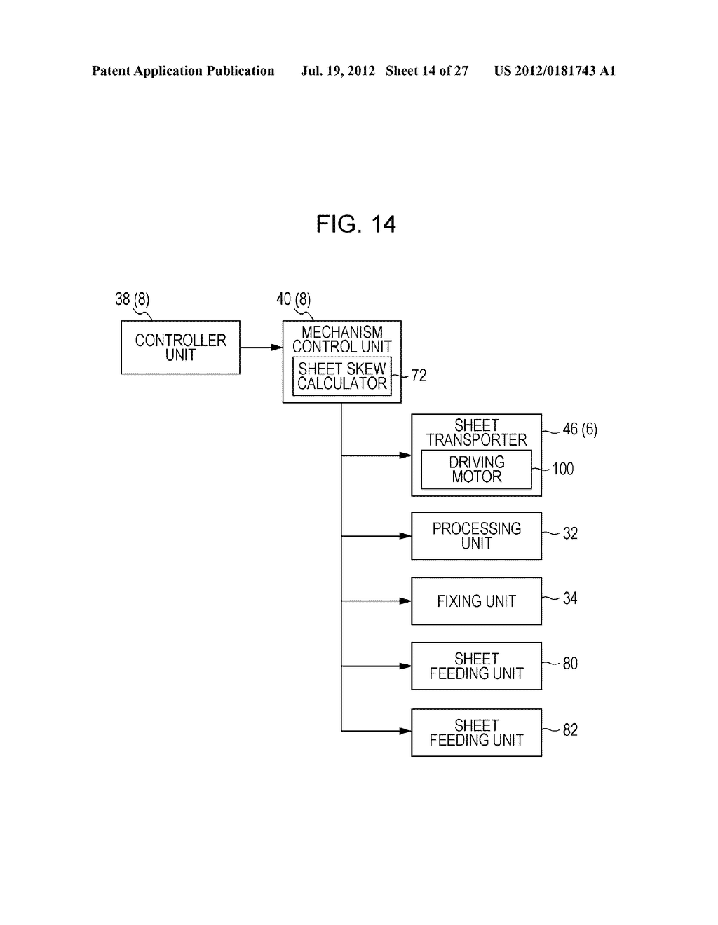 SHEET TRANSPORT DEVICE, SHEET TRANSPORT CONTROL METHOD, AND PRINTER - diagram, schematic, and image 15