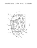 VEHICLE BODY STRUCTURE WITH BODY REINFORCEMENT BEHIND THE SECOND ROW OF     SEATS diagram and image