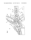 VEHICLE BODY STRUCTURE WITH BODY REINFORCEMENT BEHIND THE SECOND ROW OF     SEATS diagram and image