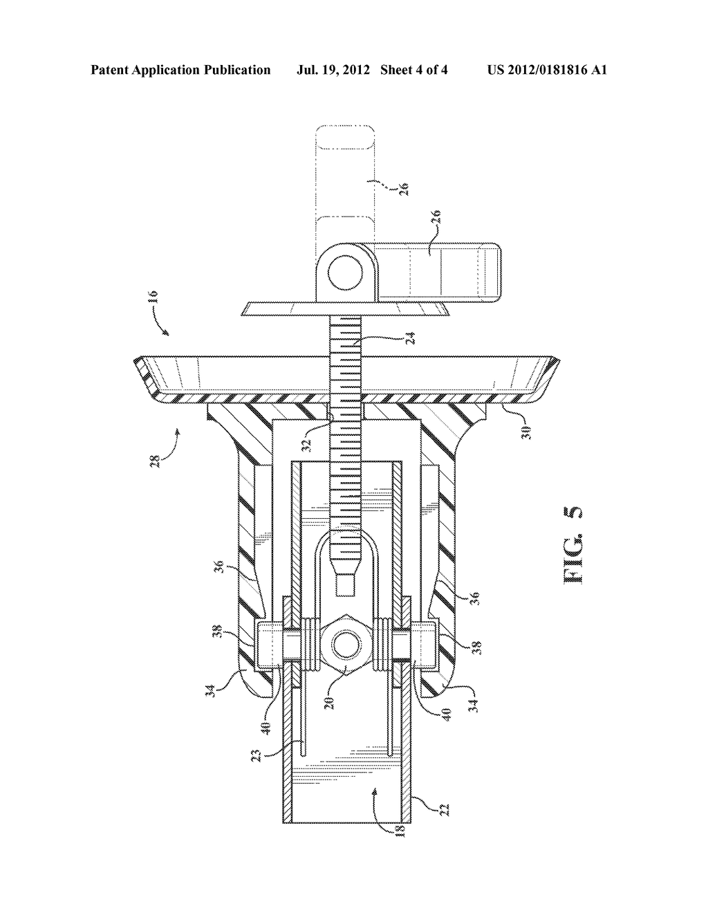 REMOVABLE TIE-DOWN ASSEMBLY - diagram, schematic, and image 05