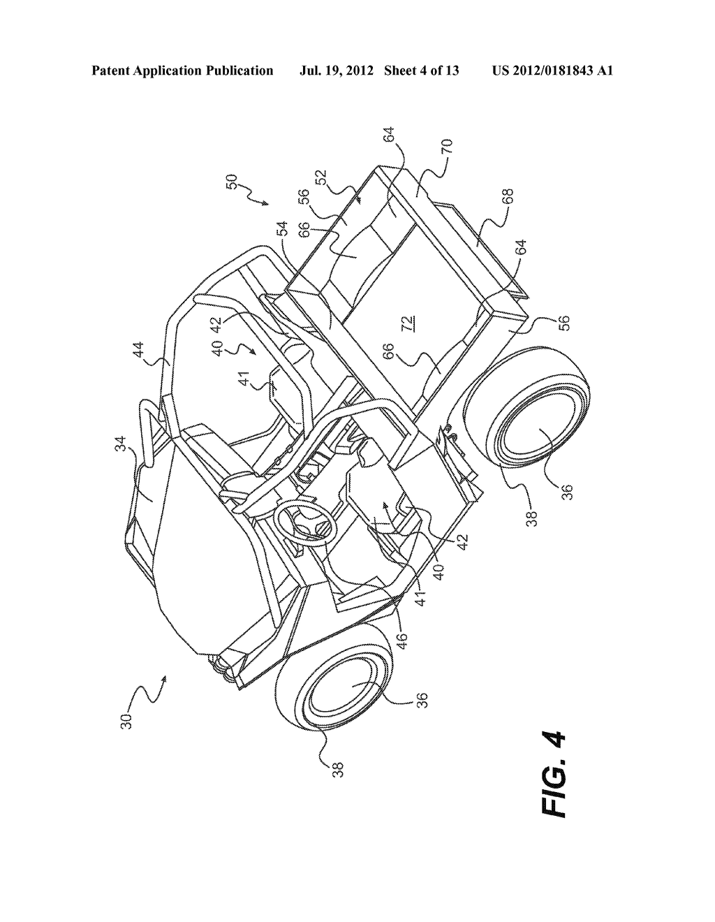 OFF-ROAD VEHICLE HAVING A CARGO BOX - diagram, schematic, and image 05