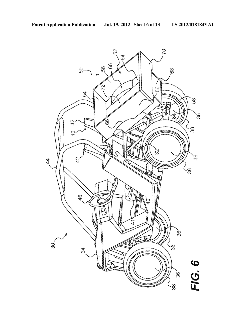 OFF-ROAD VEHICLE HAVING A CARGO BOX - diagram, schematic, and image 07