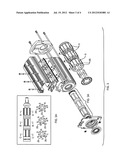 OVER-MOLDED LIQUID COOLED THREE-STACK MOTOR diagram and image