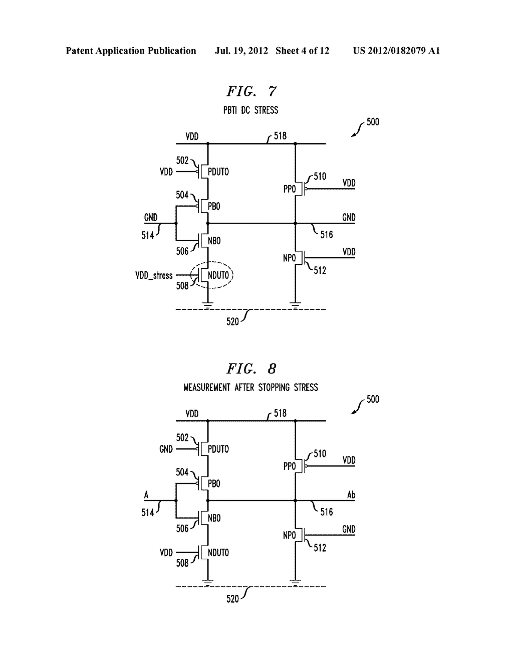 MONITORING NEGATIVE BIAS TEMPERATURE INSTABILITY (NBTI) AND/OR POSITIVE     BIAS TEMPERATURE INSTABILITY (PBTI) - diagram, schematic, and image 05