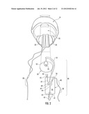 MERCHANDISE DISPLAY SECURITY DEVICE FOR HEADPHONES diagram and image