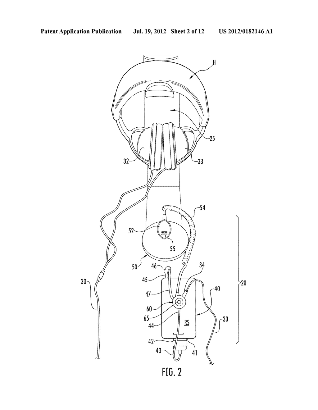 MERCHANDISE DISPLAY SECURITY DEVICE FOR HEADPHONES - diagram, schematic, and image 03