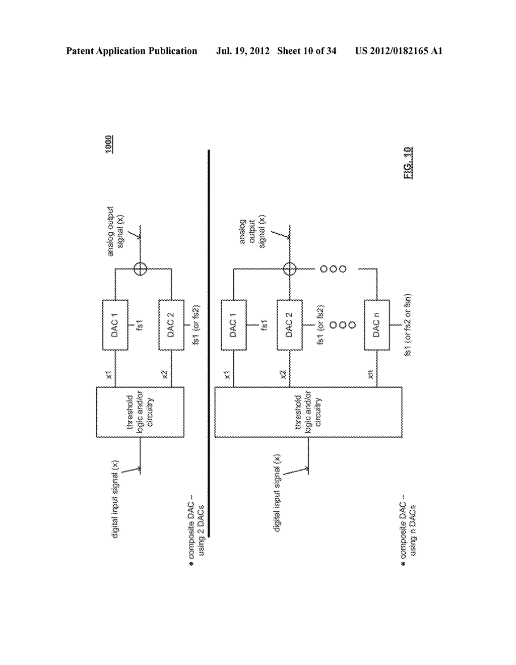 Digital to analog converter (DAC) with ternary or tri-state current source - diagram, schematic, and image 11