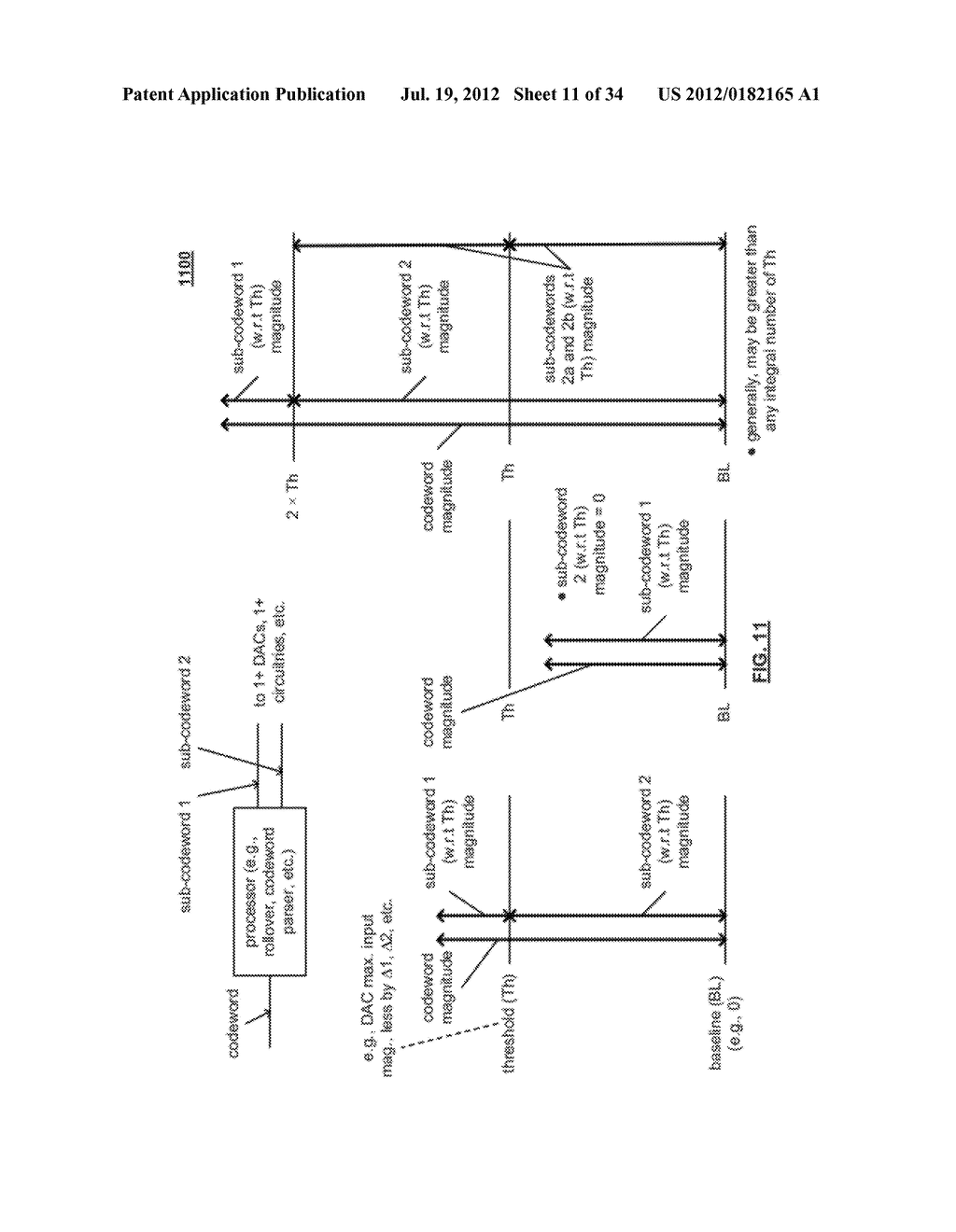 Digital to analog converter (DAC) with ternary or tri-state current source - diagram, schematic, and image 12