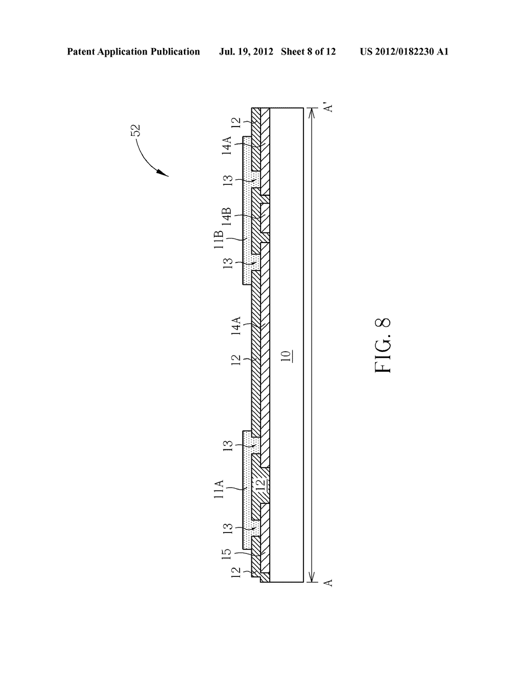 SENSING STRUCTURE OF TOUCH PANEL - diagram, schematic, and image 09