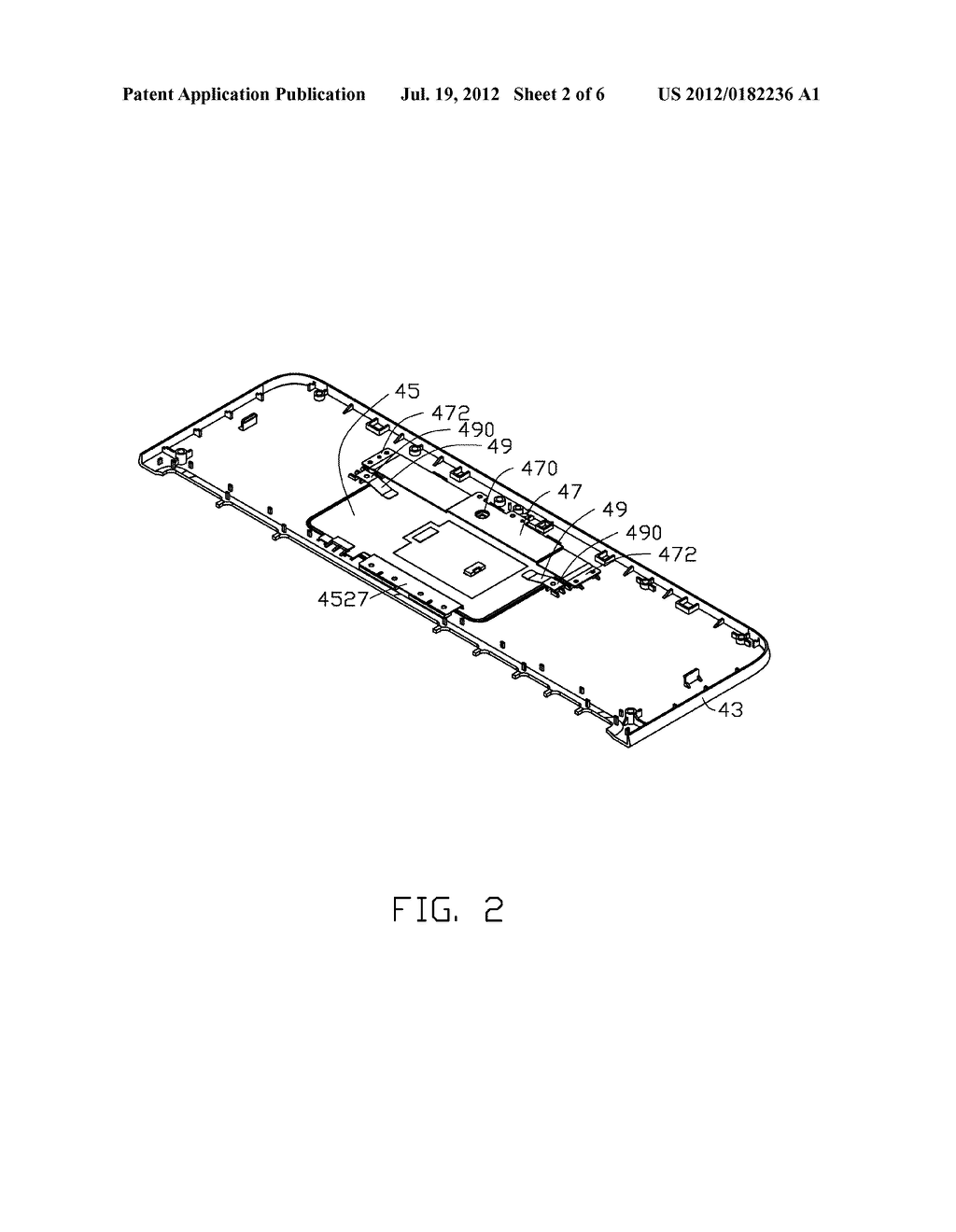 TOUCH INPUT DEVICE AND ELECTRONIC DEVICE - diagram, schematic, and image 03