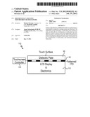 Differential Capacitive Touchscreen or Touch Panel diagram and image