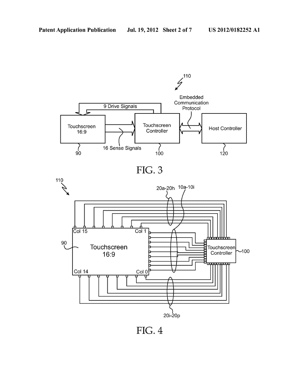 Differential Capacitive Touchscreen or Touch Panel - diagram, schematic, and image 03