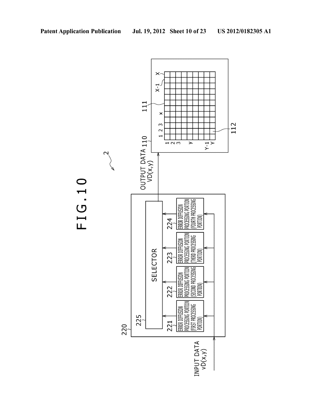 IMAGE DISPLAY DEVICE, METHOD OF DRIVING THE SAME, IMAGE DISPLAY PROGRAM     EXECUTED IN THE SAME, AND GRADATION CONVERTER INCLUDED IN THE SAME - diagram, schematic, and image 11