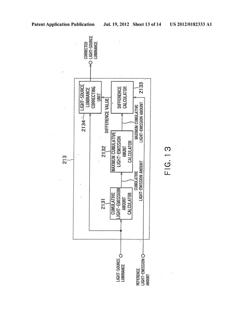 IMAGE PROCESSING APPARATUS AND IMAGE DISPLAYING APPARATUS - diagram, schematic, and image 14