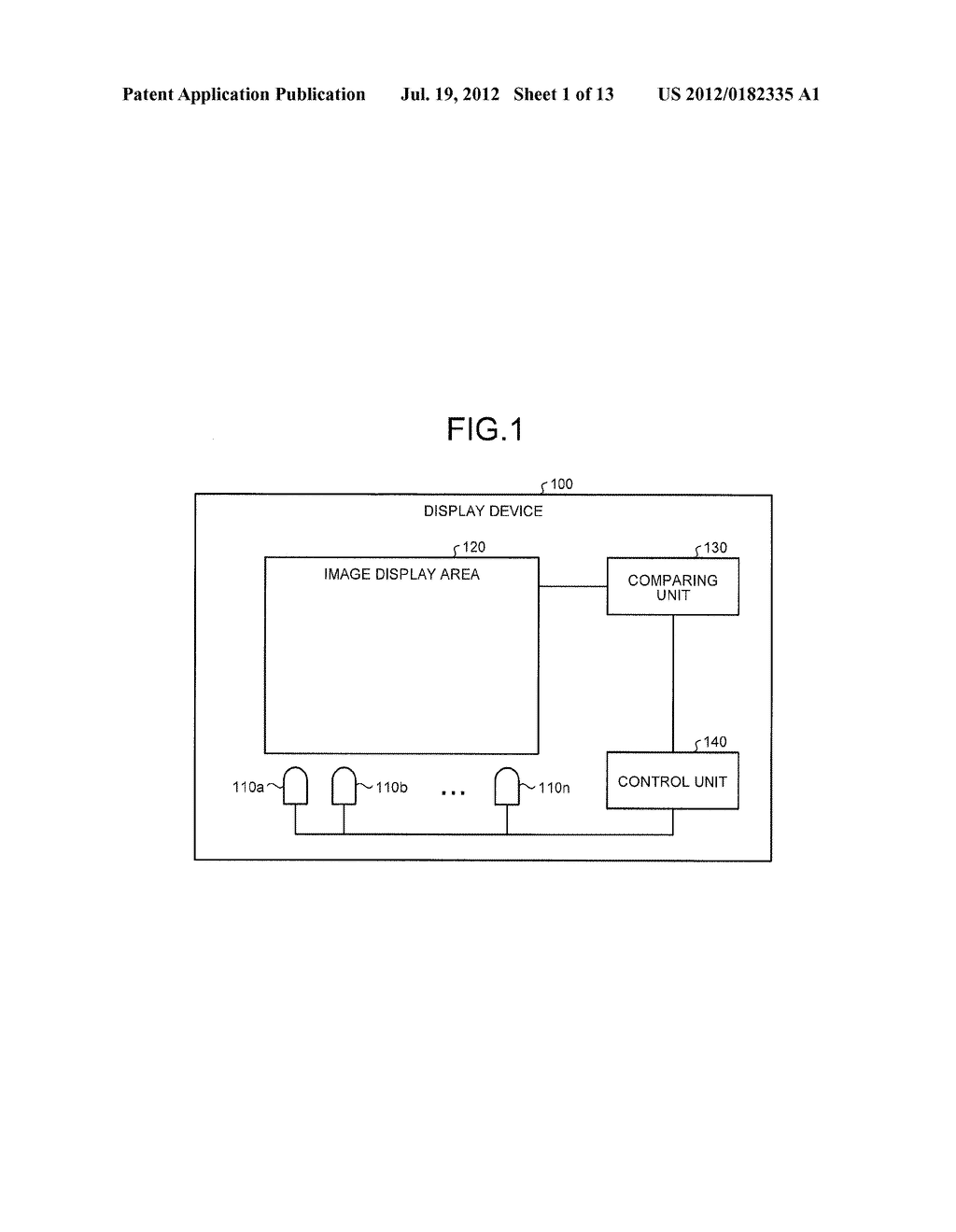 DISPLAY DEVICE AND CONTROL METHOD - diagram, schematic, and image 02