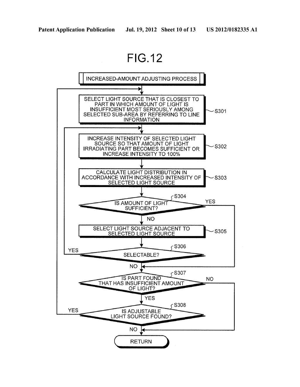 DISPLAY DEVICE AND CONTROL METHOD - diagram, schematic, and image 11