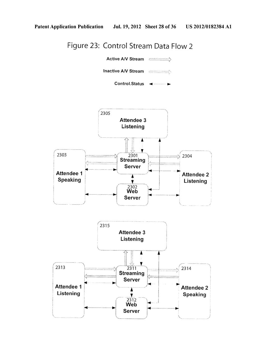 SYSTEM AND METHOD FOR INTERACTIVE VIDEO CONFERENCING - diagram, schematic, and image 29