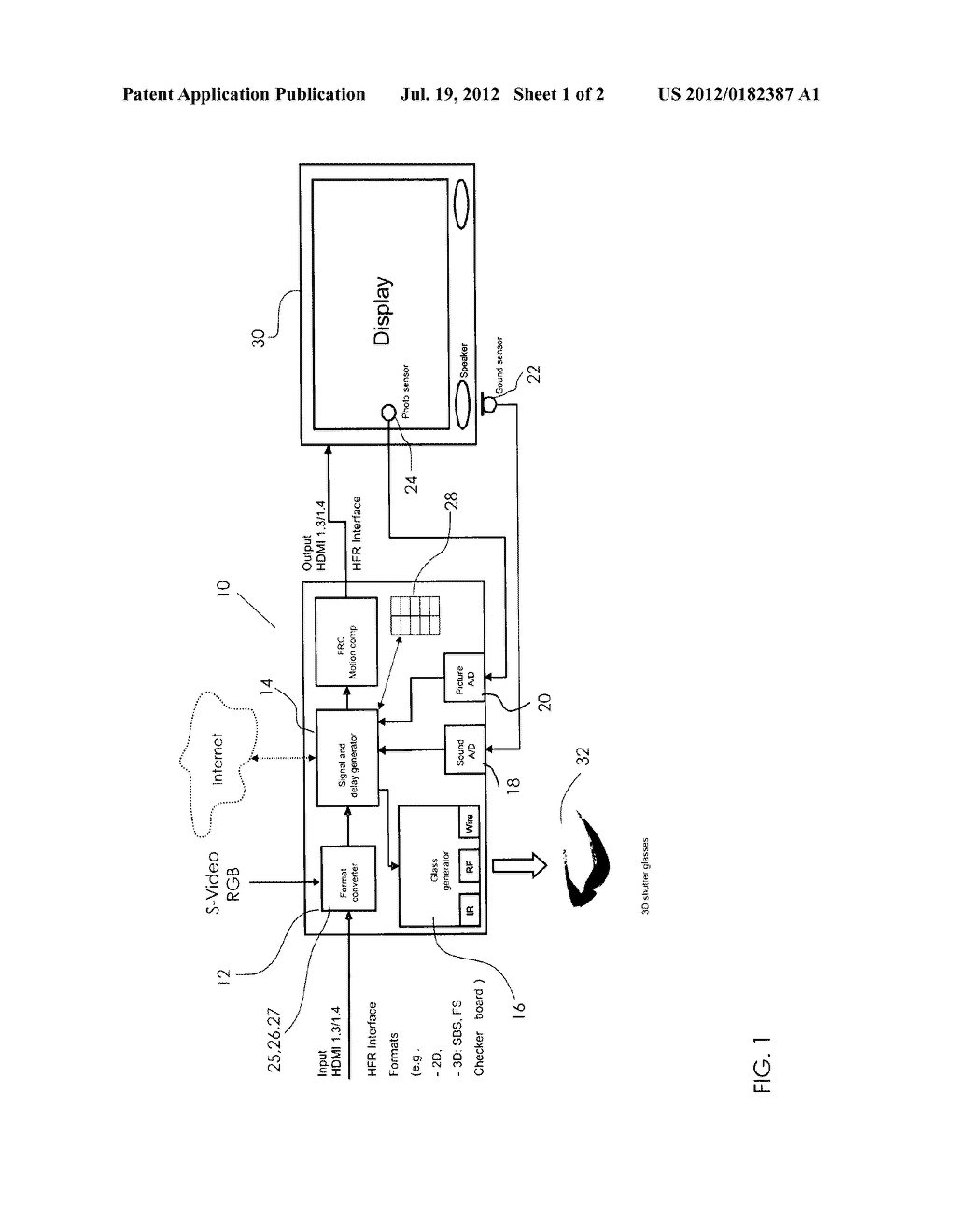 3D MOTION PICTURE PROCESSING DEVICE - diagram, schematic, and image 02