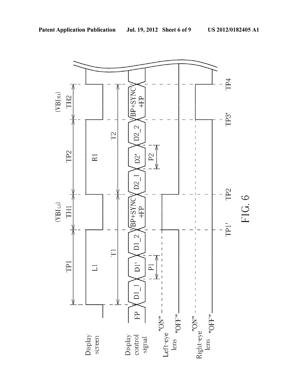 IMAGE DISPLAY METHOD AND IMAGE DISPLAY SYSTEM FOR ADJUSTING DISPLAY     CONTROL SIGNAL TRANSMITTED TO DISPLAY SCREEN DURING EXTRA DRIVING PERIOD - diagram, schematic, and image 07