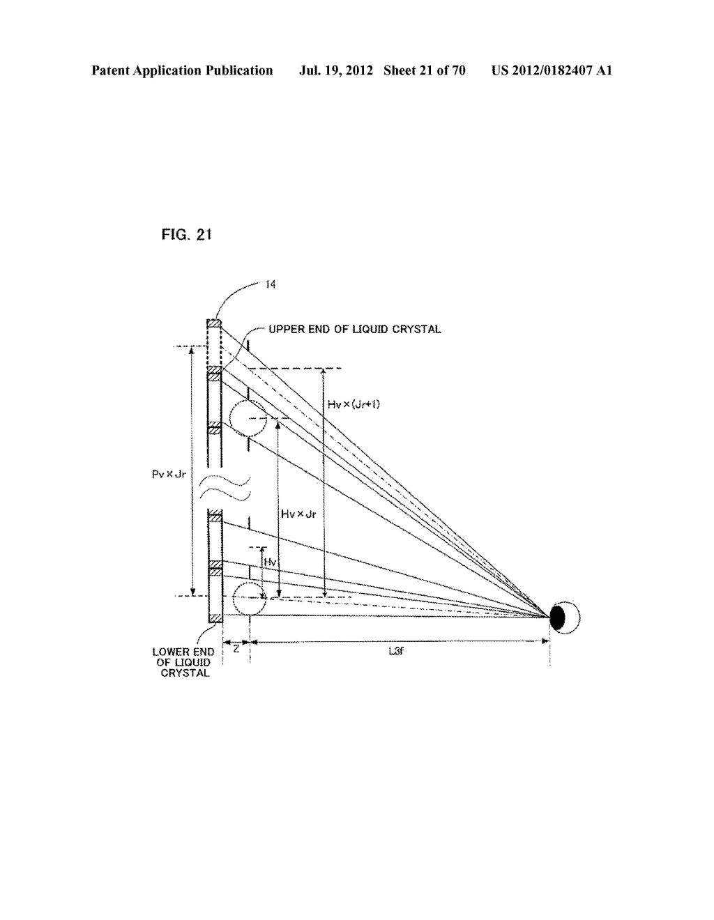 PARALLAX BARRIER FOR AUTOSTEREOSCOPIC DISPLAY, AUTOSTEREOSCOPIC DISPLAY,     AND METHOD FOR DESIGNING PARALLAX BARRIER FOR AUTOSTEREOSCOPIC DISPLAY - diagram, schematic, and image 22