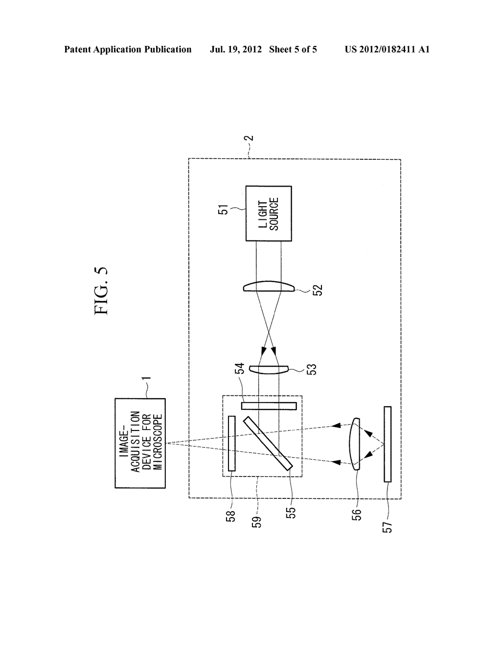 IMAGE-ACQUISITION DEVICE FOR MICROSCOPE AND MICROSCOPE OBSERVATION METHOD - diagram, schematic, and image 06