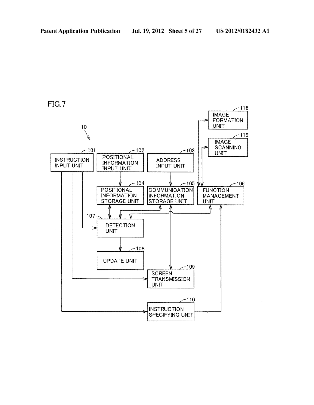 IMAGE PROCESSING SYSTEM INCLUDING PORTABLE TERMINAL - diagram, schematic, and image 06