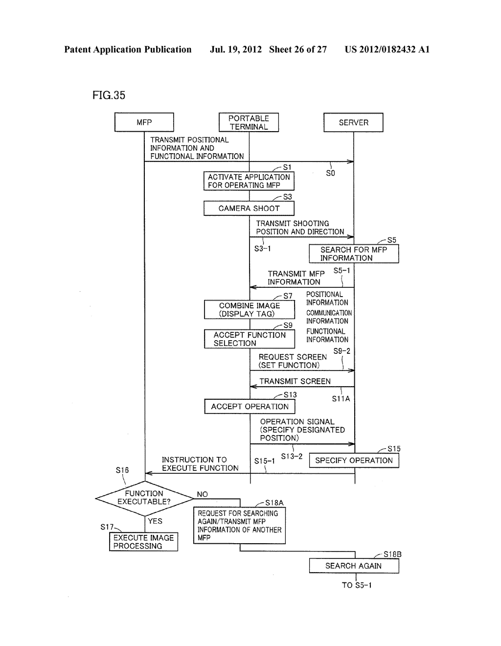 IMAGE PROCESSING SYSTEM INCLUDING PORTABLE TERMINAL - diagram, schematic, and image 27