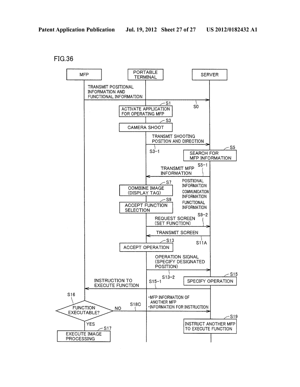 IMAGE PROCESSING SYSTEM INCLUDING PORTABLE TERMINAL - diagram, schematic, and image 28