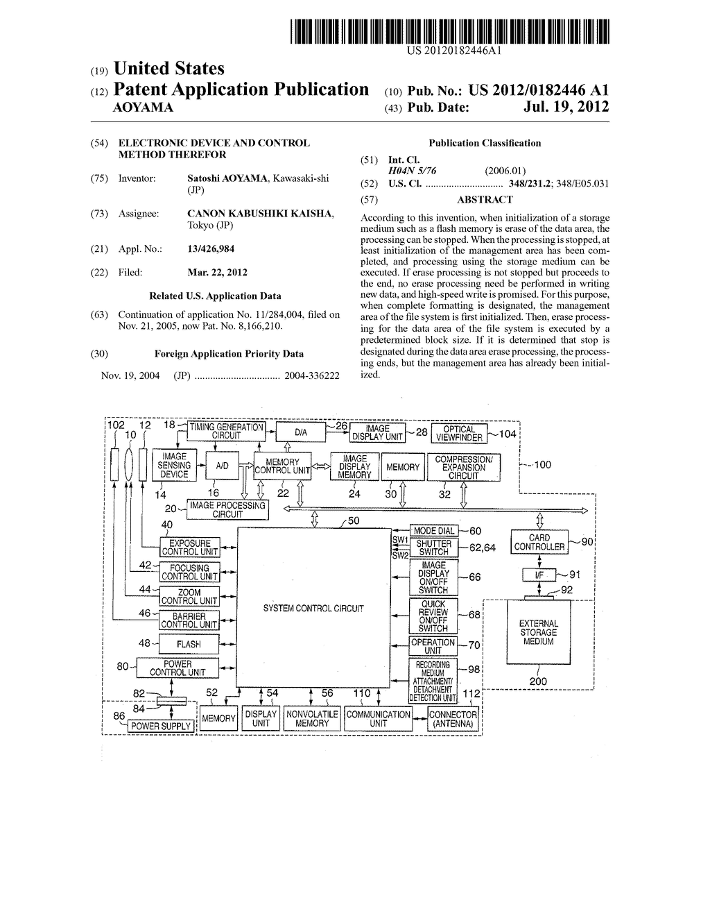 ELECTRONIC DEVICE AND CONTROL METHOD THEREFOR - diagram, schematic, and image 01