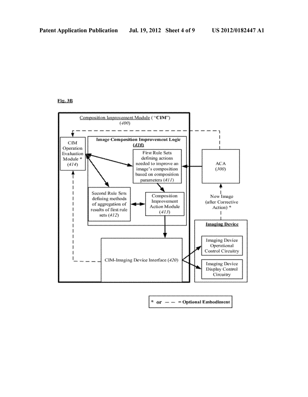 Methods, Circuits, Devices, Apparatuses and Systems for Providing Image     Composition Rules, Analysis and Improvement - diagram, schematic, and image 05