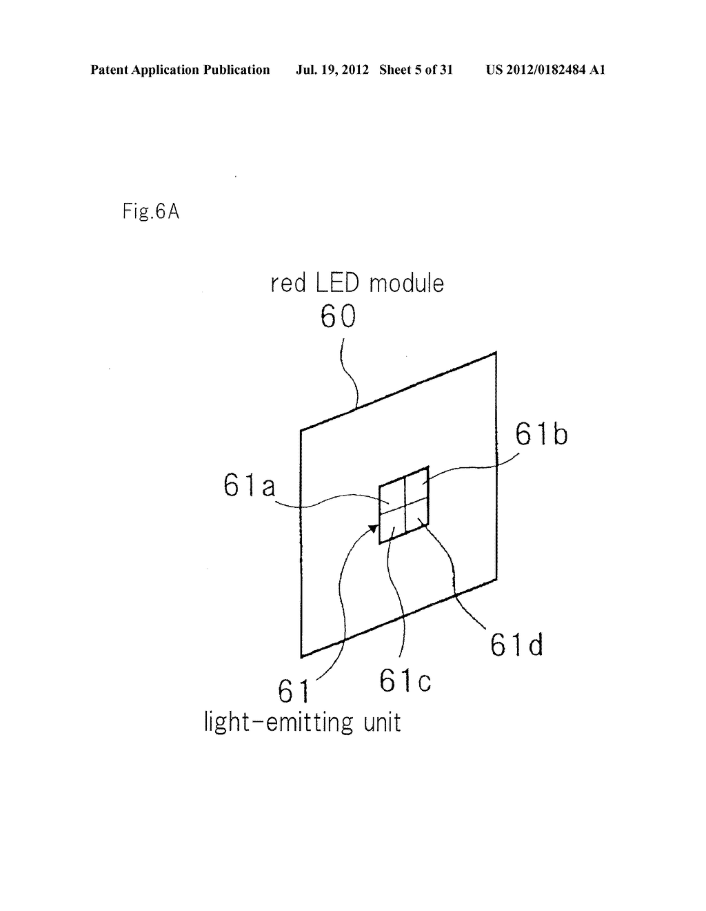 ILLUMINATION DEVICE AND PROJECTION DISPLAY DEVICE USING SAME - diagram, schematic, and image 06