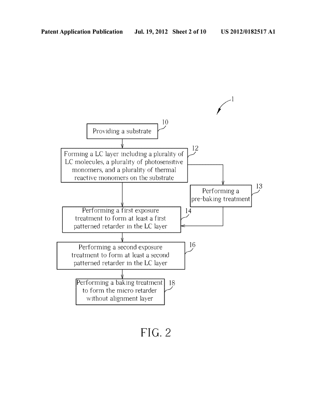 METHOD FOR MANUFACTURING MICRO RETARDER WITHOUT ALIGNMENT LAYER - diagram, schematic, and image 03