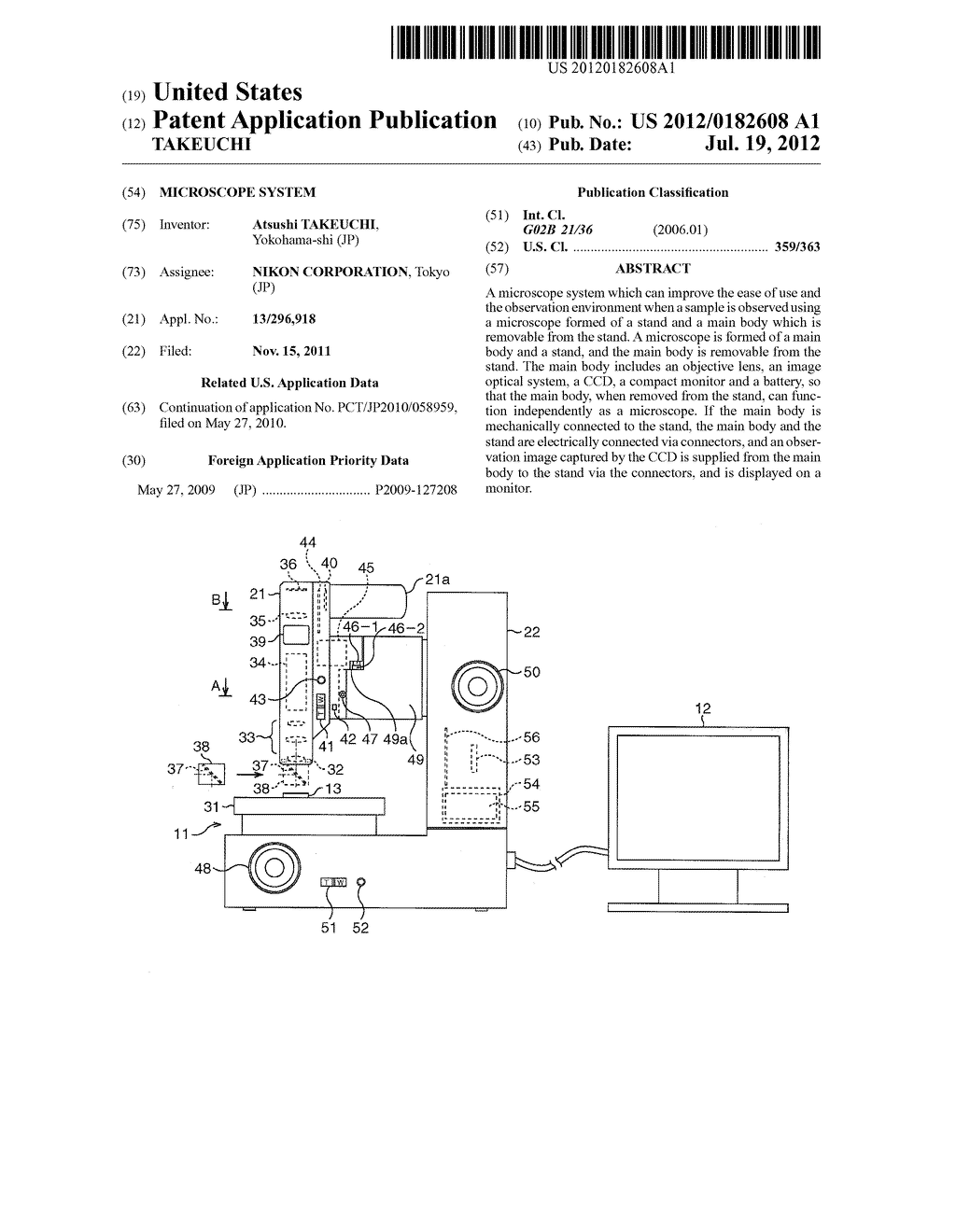 MICROSCOPE SYSTEM - diagram, schematic, and image 01