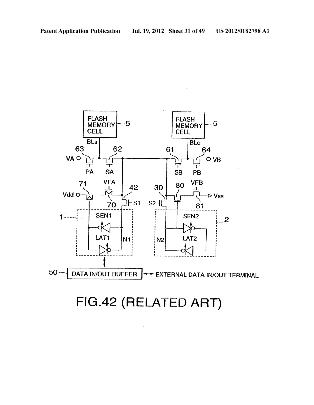 Non-Volatile Semiconductor Memory - diagram, schematic, and image 32