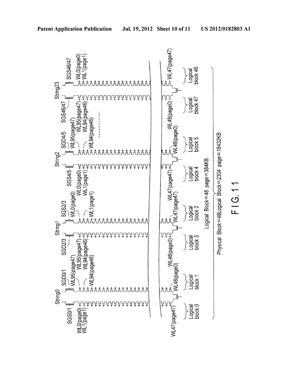 NON-VOLATILE SEMICONDUCTOR MEMORY DEVICE CAPABLE OF IMPROVING     FAILURE-RELIEF EFFICIENCY - diagram, schematic, and image 11